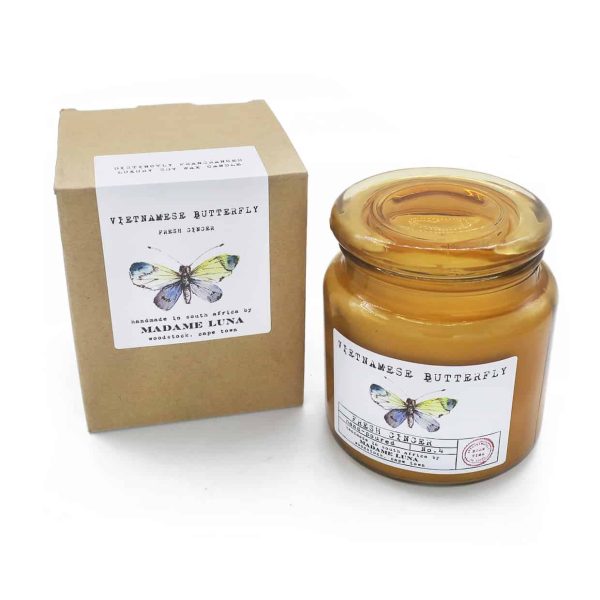 01-3.jpg Amber Jar Large Vietnamese Butterfly