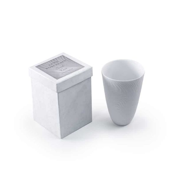 Porcelain Vase - Swirl