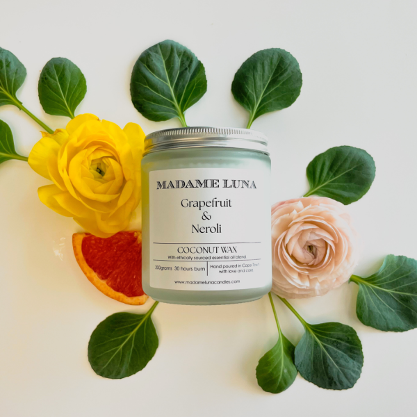 Coconut Wax Candle Grapefruit & Neroli