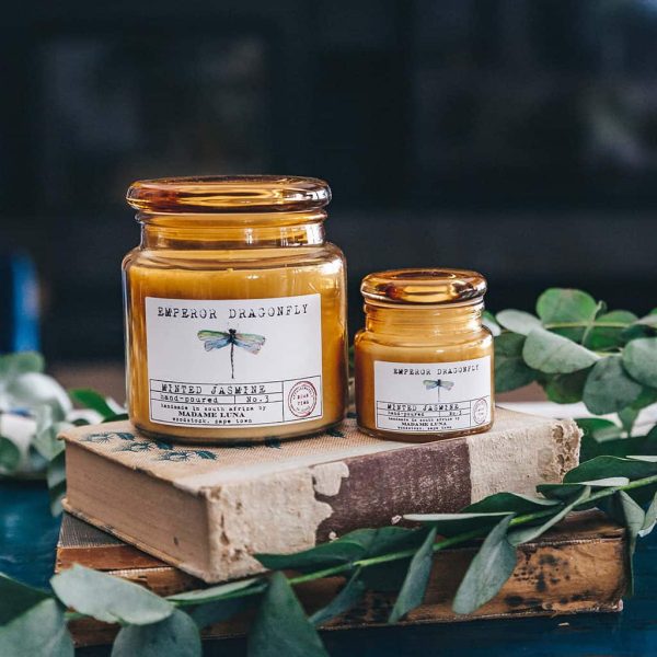 Amber Jar Large Emperor Dragonfly