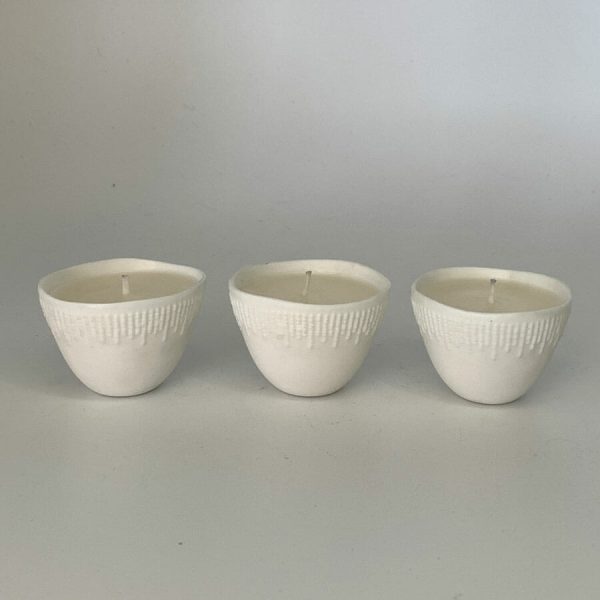 Bead Candle set of 3