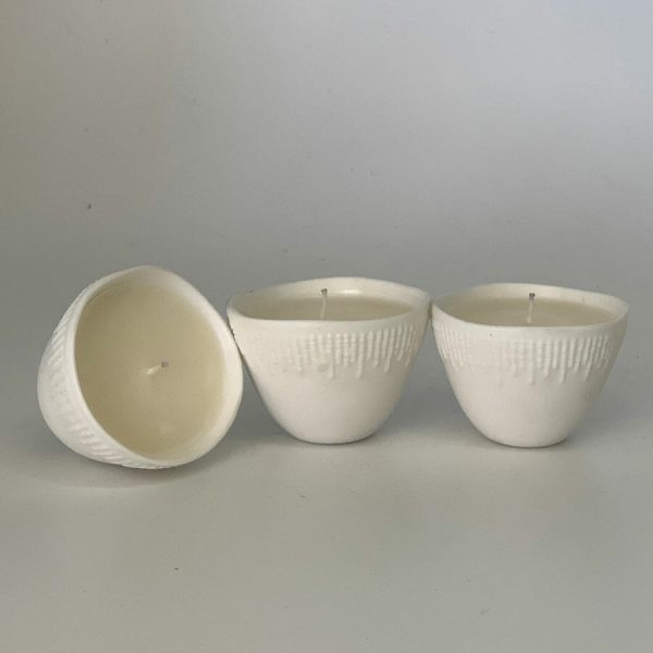 Bead Candle set of 3