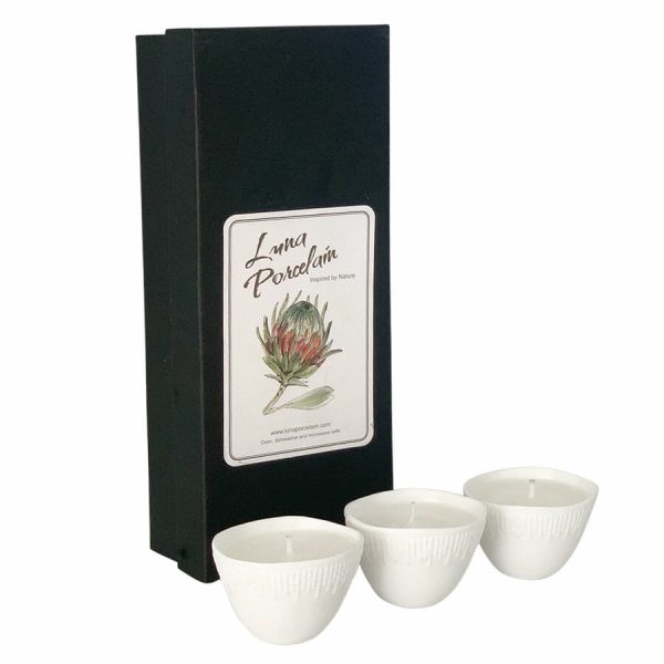 Bead Candle set of 3