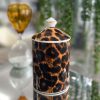 Porcelain Ginger Jar Candle Leopard Print