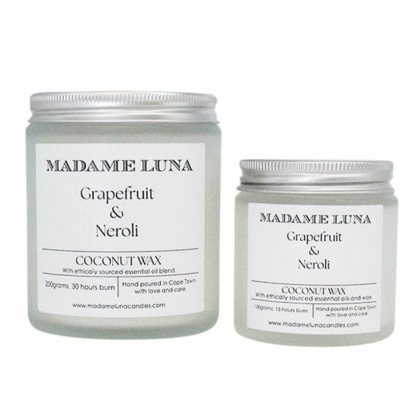 Coconut Wax Candle Grapefruit & Neroli
