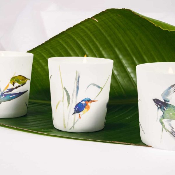 Set-of-3-Porcelain-Bird-Votives-in-organza-bags-1.jpg Set of 3 Porcelain Bird Votives in organza bags