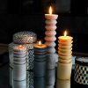 Zig Pillar Candle - Medium ( Set of 3)