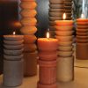 Totem Pillar Candle - Medium ( Set of 3 )